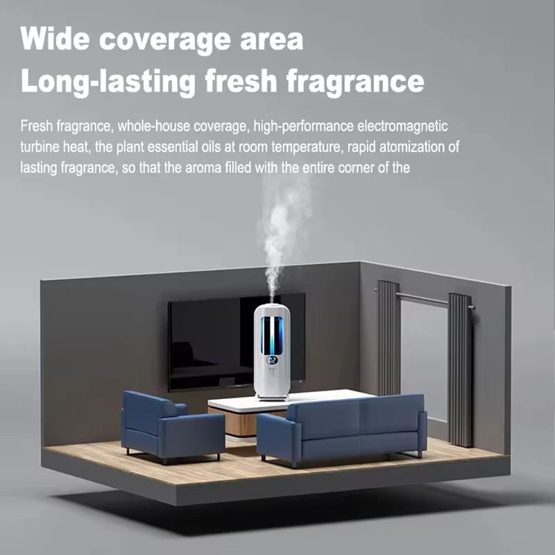 Mini Aromatherapy Machine Spray Air Purification Room Office Smart Essential Oil Diffuser USB Automatic Aromatherapy Machine