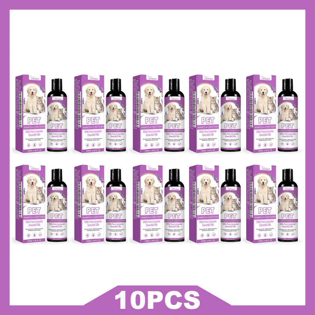 YEGBONG Puppy Shampoo And&Conditioner For Sensitive Skin PH Balanced 2 In 1 Natural Moisturizing Pet Shampoo For Cats Cleaning