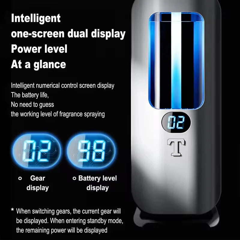 Mini Aromatherapy Machine Spray Air Purification Room Office Smart Essential Oil Diffuser USB Automatic Aromatherapy Machine