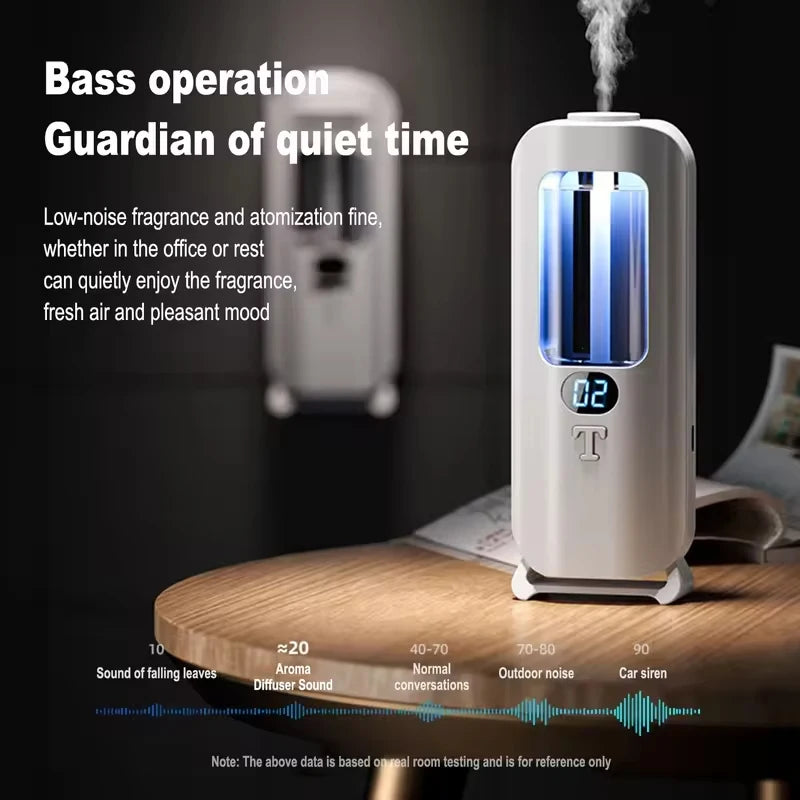Mini Aromatherapy Machine Spray Air Purification Room Office Smart Essential Oil Diffuser USB Automatic Aromatherapy Machine