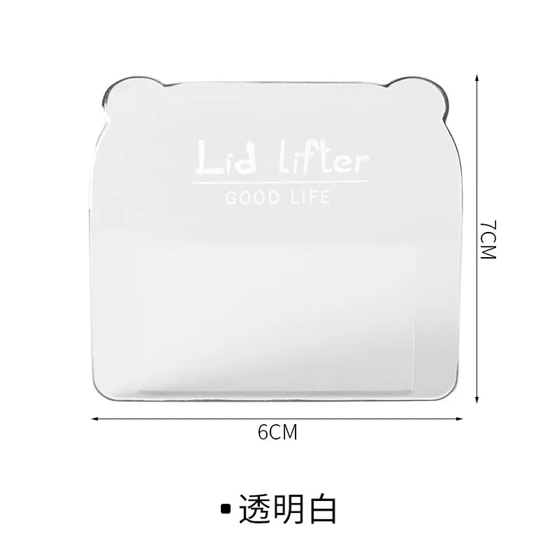 1 Toilet Lid Lifter Seat Lid Lifter Handle To Prevent Dirty Hands Creative Toilet Seat Lifting Artifact Toilet Flap Lifter