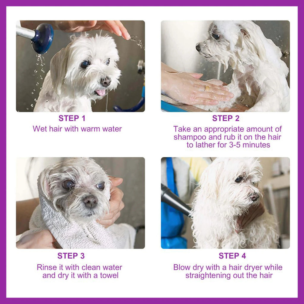 YEGBONG Puppy Shampoo And&Conditioner For Sensitive Skin PH Balanced 2 In 1 Natural Moisturizing Pet Shampoo For Cats Cleaning