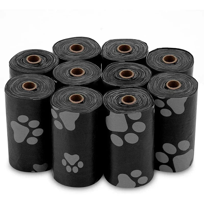 100Rolls Dog Poop Bag Outdoor Cleaning Poop Bag Outdoor Clean Pets Supplies for Dog 15Bags/Roll Refill Garbage Bag Pet Supplies