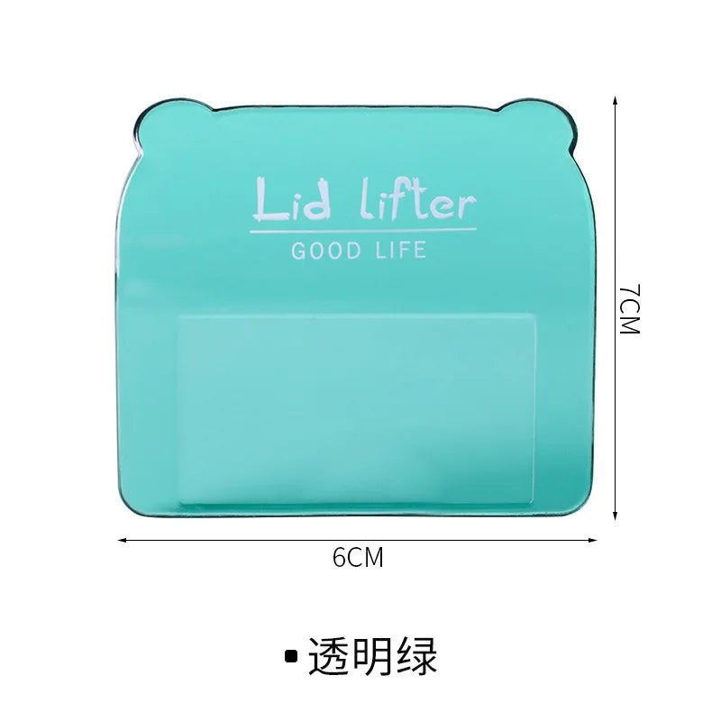 1 Toilet Lid Lifter Seat Lid Lifter Handle To Prevent Dirty Hands Creative Toilet Seat Lifting Artifact Toilet Flap Lifter