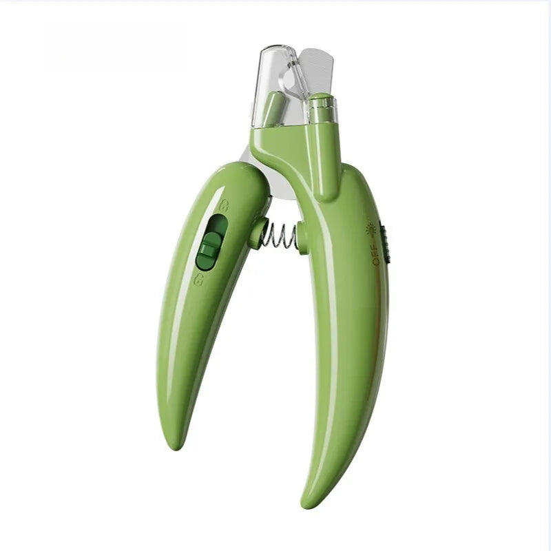 Professional Dog Grooming Clippers & LED Light LCD Display 18mm Wide Blade for Paw Trimming Low Noise Cordless Pet Hair Trimmer