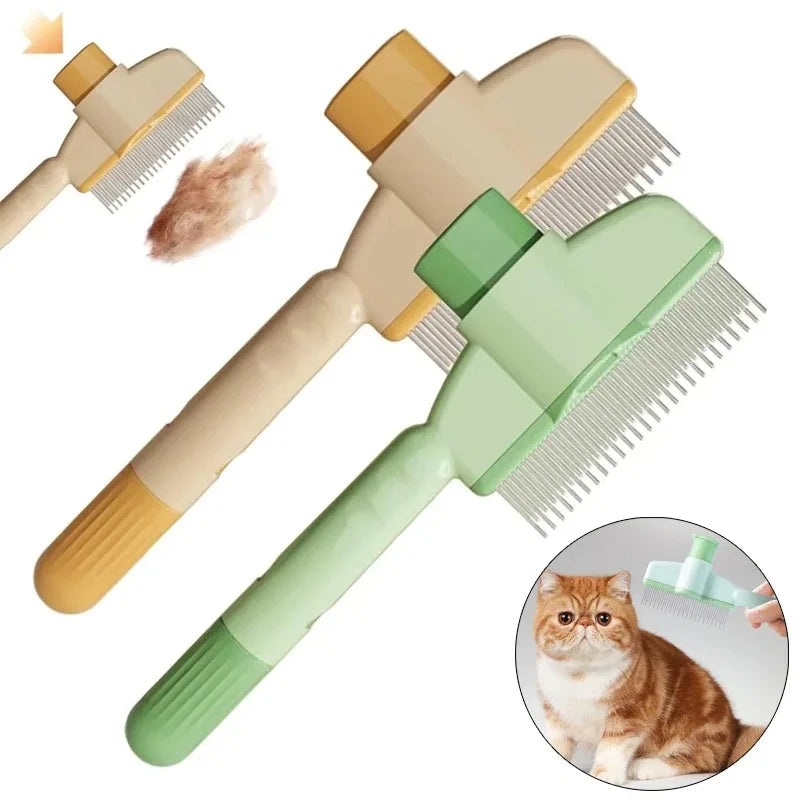 Pet Hair Remover Kit Multifunction Dog Steamy Brush Massager Spray Hair Removal Cat Grooming Comb Dogs Hair Cleaning