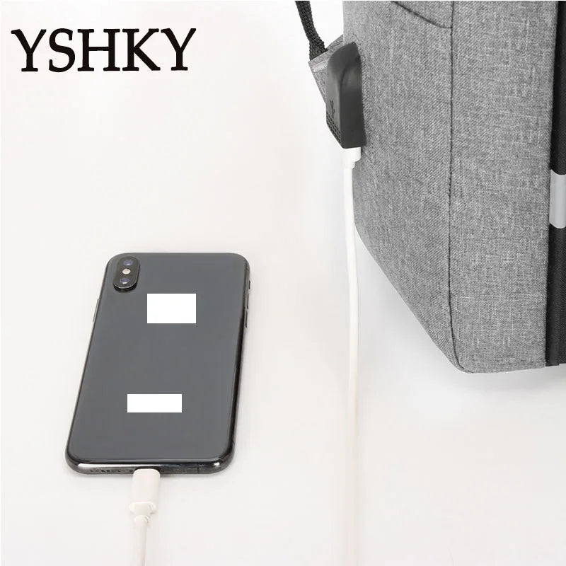 Women Fashion backpack soft leather multi-functional bag Polyester large capacity computer backpack